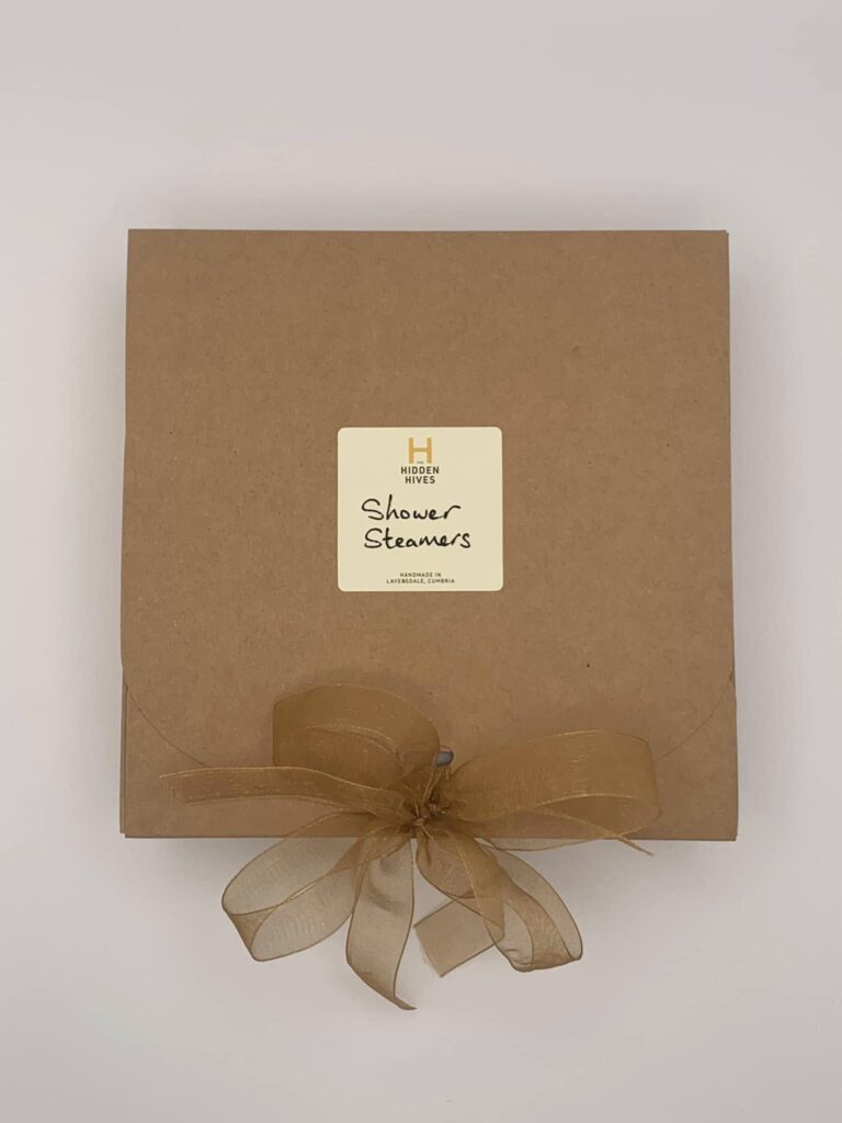 The Hidden Hives Shower Steamer Gift Box (No Tray)