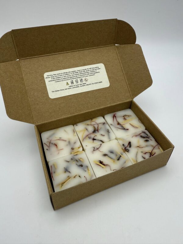 The Hidden Hives Saffron & Cedar Wax Melts